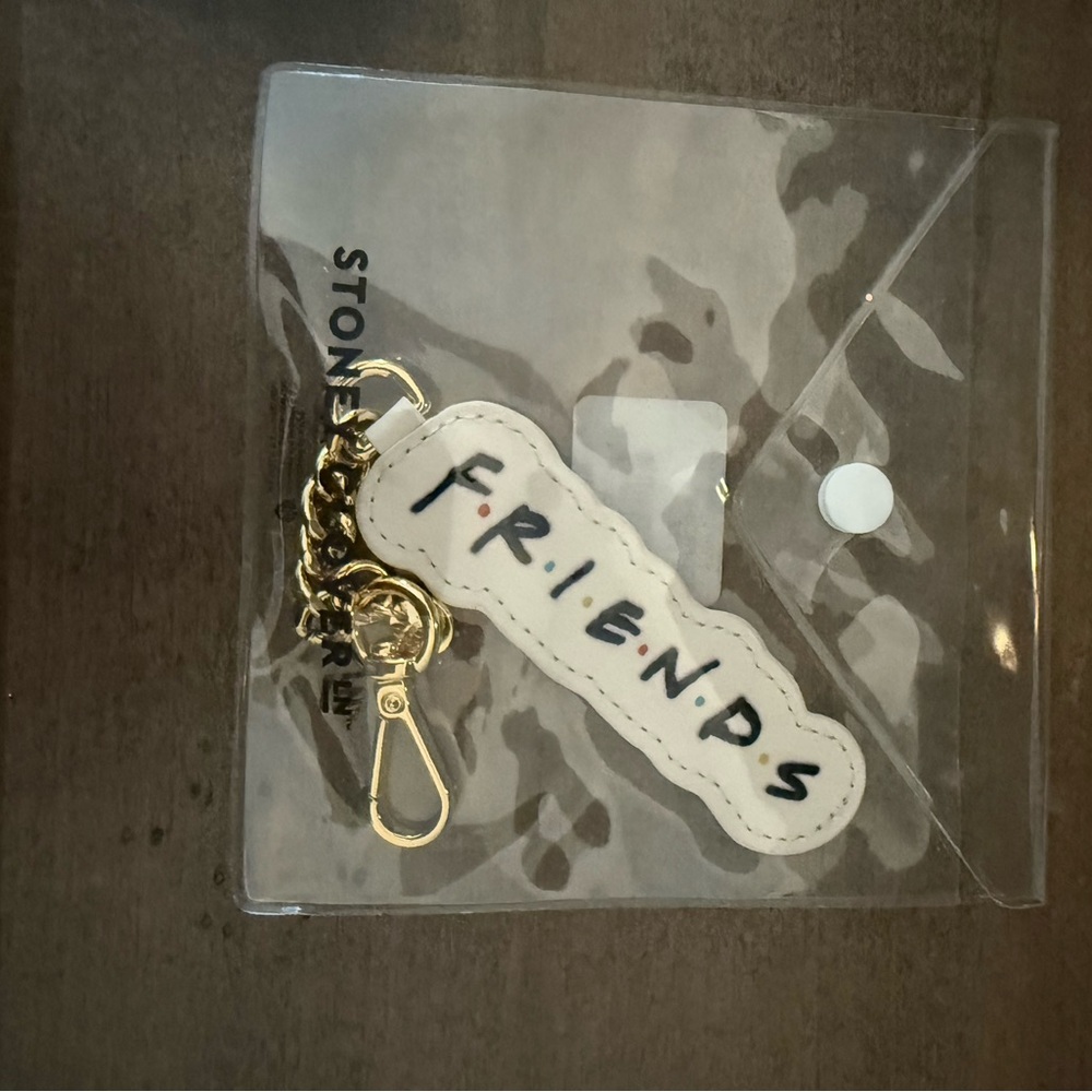 Stoney clover lane x friends keychain chain bag charm NWT